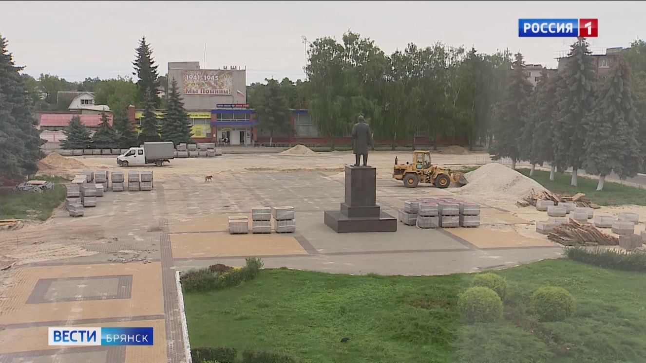 Реконструкция площади в Карачеве