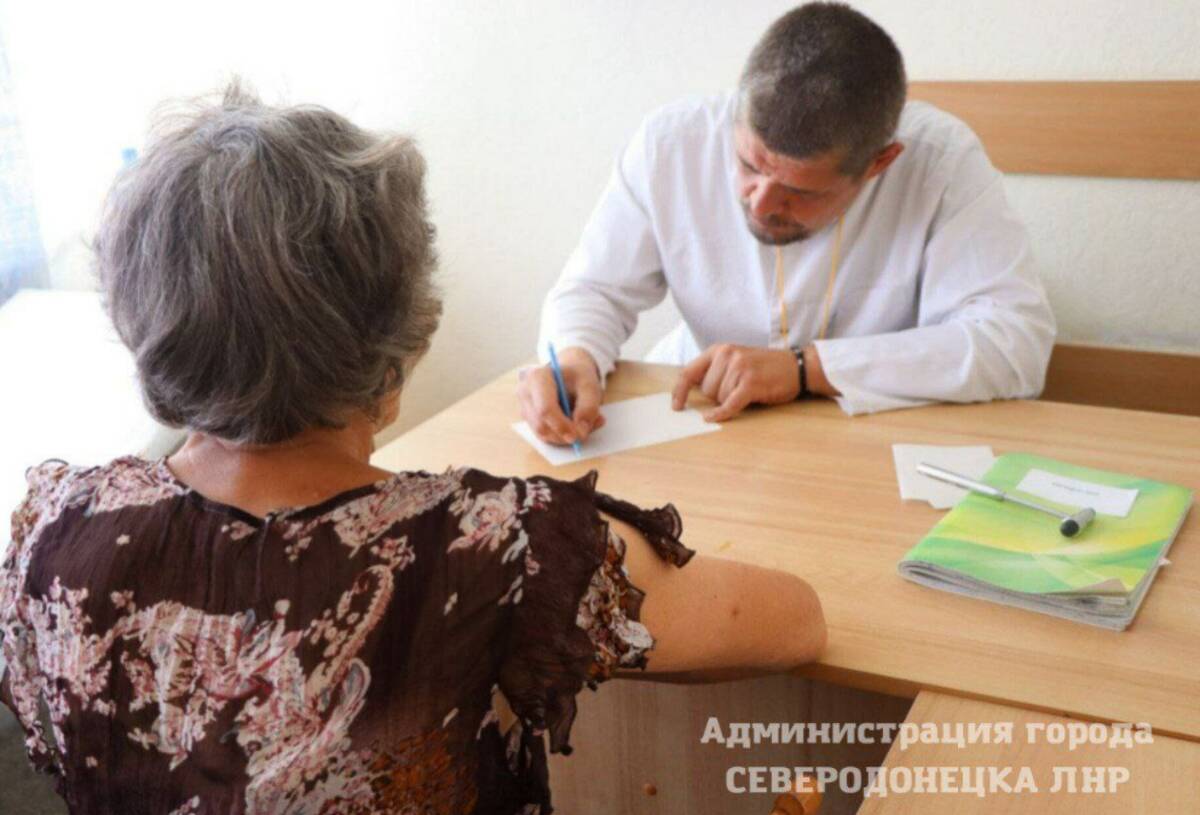 Брянский «Поезд здоровья» прибыл к жителям Северодонецка ЛНР