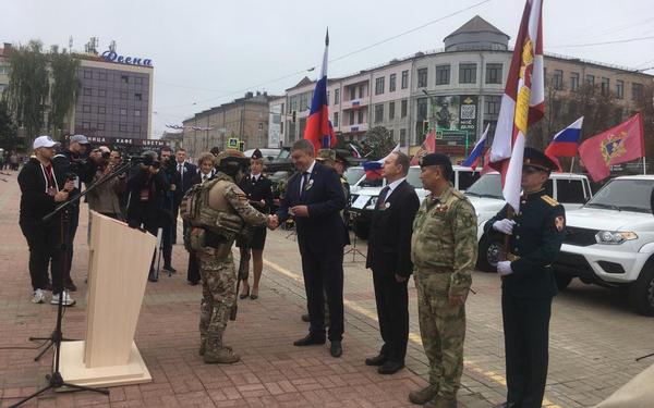 Новой современной спецтехникой пополнился автопарк подразделений Росгвардии по Брянской области