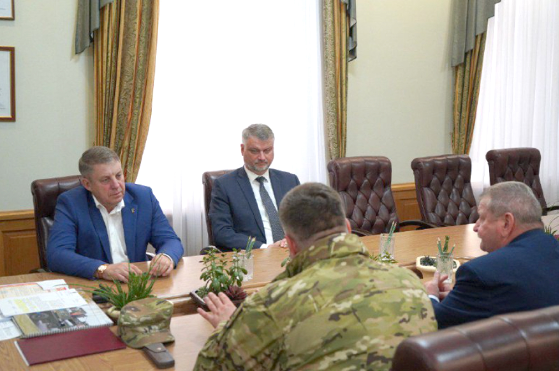 В Брянской области находится с визитом Валерий Владимирович Леонов