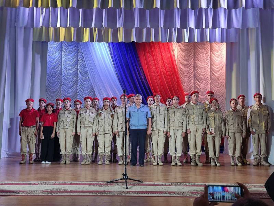 В Погаре полнятся ряды юнармейцев