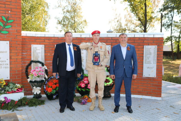 Дубровка приняла  «Эстафету Вечного огня»