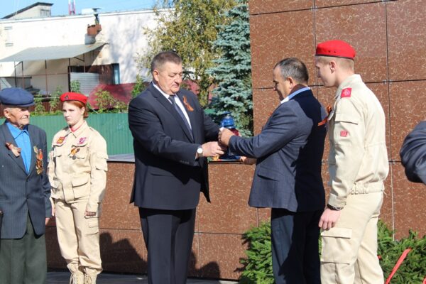 «Эстафету Вечного огня» принял  Мглинский район