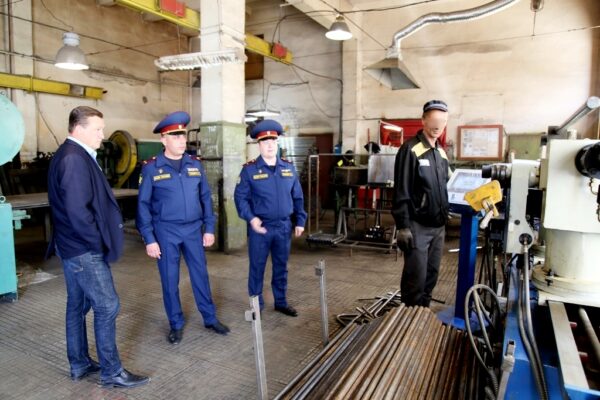 Представители бизнес-сообщества посетили исправительную колонию №2 УФСИН России по Брянской области