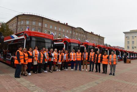 Благодаря нацпроекту «Безопасные качественные дороги» Брянск пополнился новыми троллейбусами