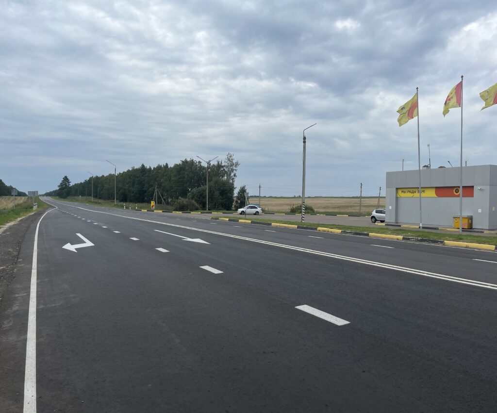 В Брянской области ведется ремонт опорной сети автодорог