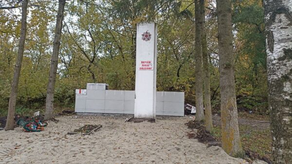 В селе Толмачево Снежского поселения идет  благоустройство братских могил