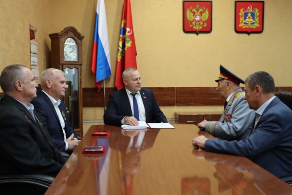 Валентин Суббот обсудил с ветеранами боевых действий поддержку участников СВО