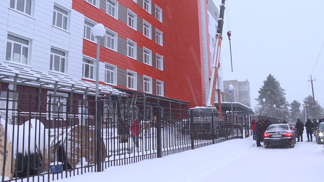 В Брянске завершается строительство хирургического корпуса областной детской больницы