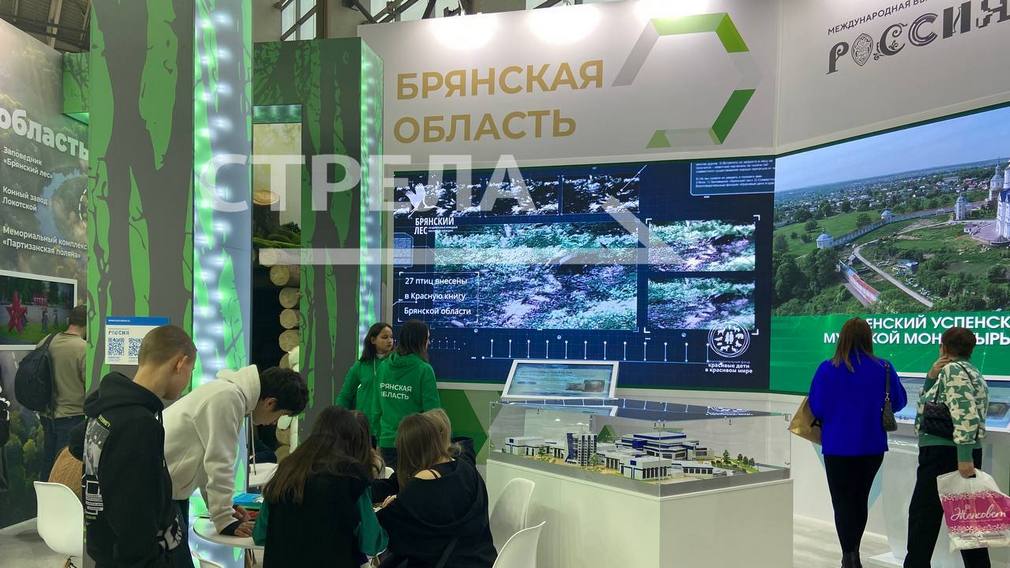 Площадка Брянской области на выставке-форуме «Россия» на ВДНХ пользуется популярностью (6+)
