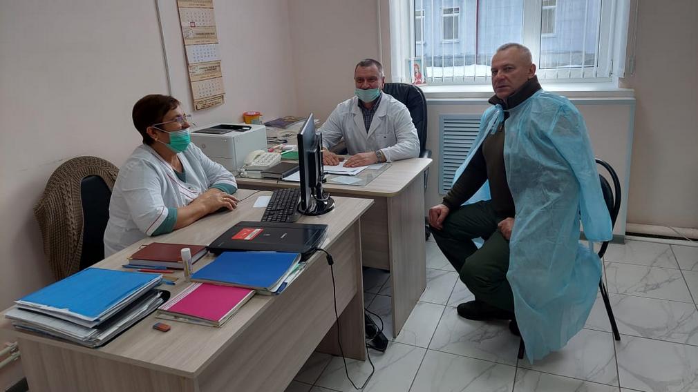 В Юдиновском реабилитационном центре побывал  Валентин Суббот