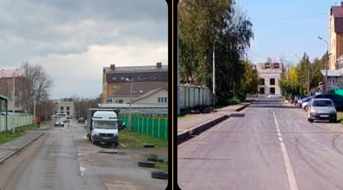 Дорогу на улице Попова в Брянске отремонтировали по нацпроекту