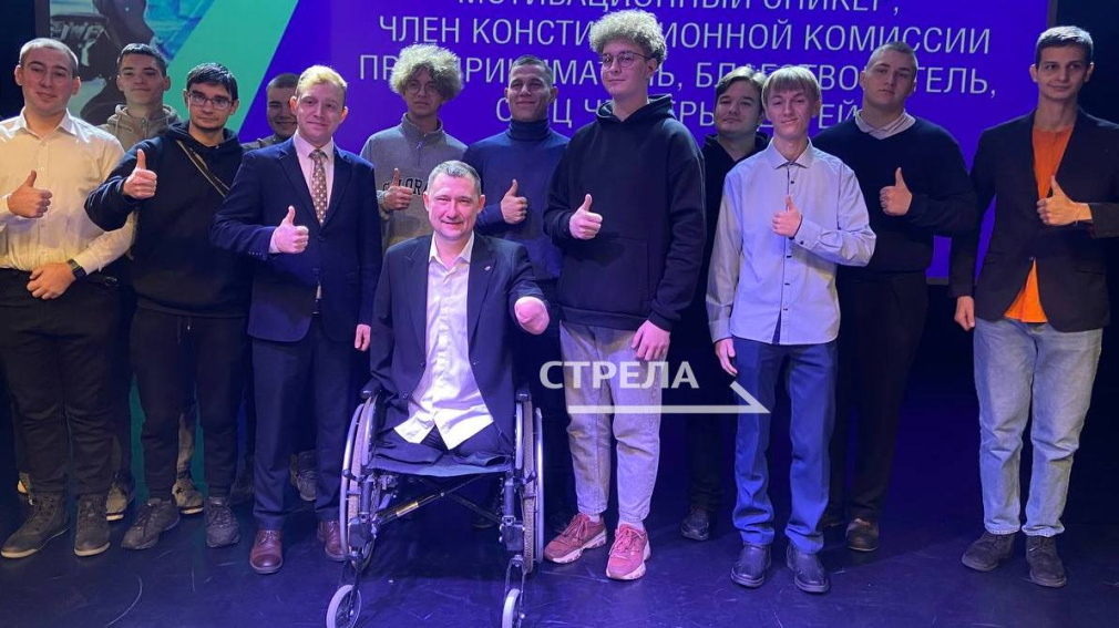 Брянские школьники встретились с Алексеем Талаем