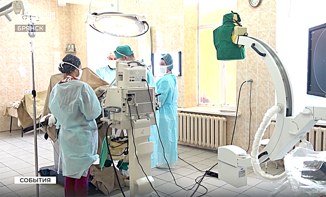 В Брянскую горбольницу №1 поступил новый рентген-аппарат