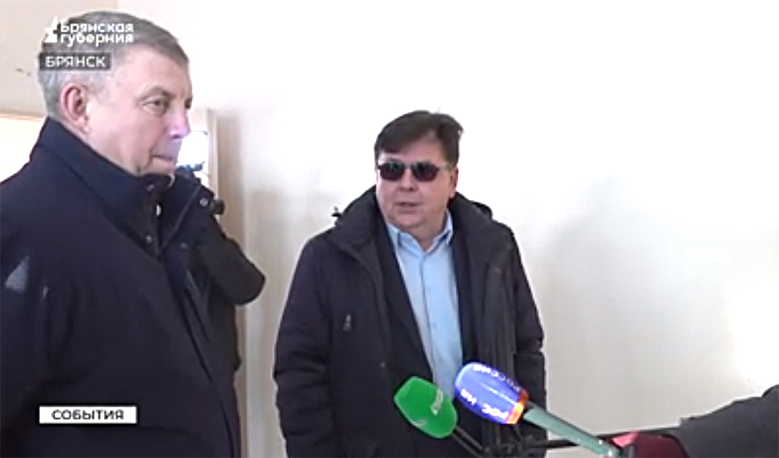На социально значимых строящихся объектах Брянска побывал губернатор Александр Богомаз