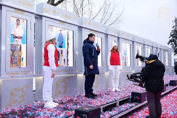 Уроженец Брянска – чемпион Артем Осипенко – стал героем «Аллеи славы», организованной Обществом «Знание»