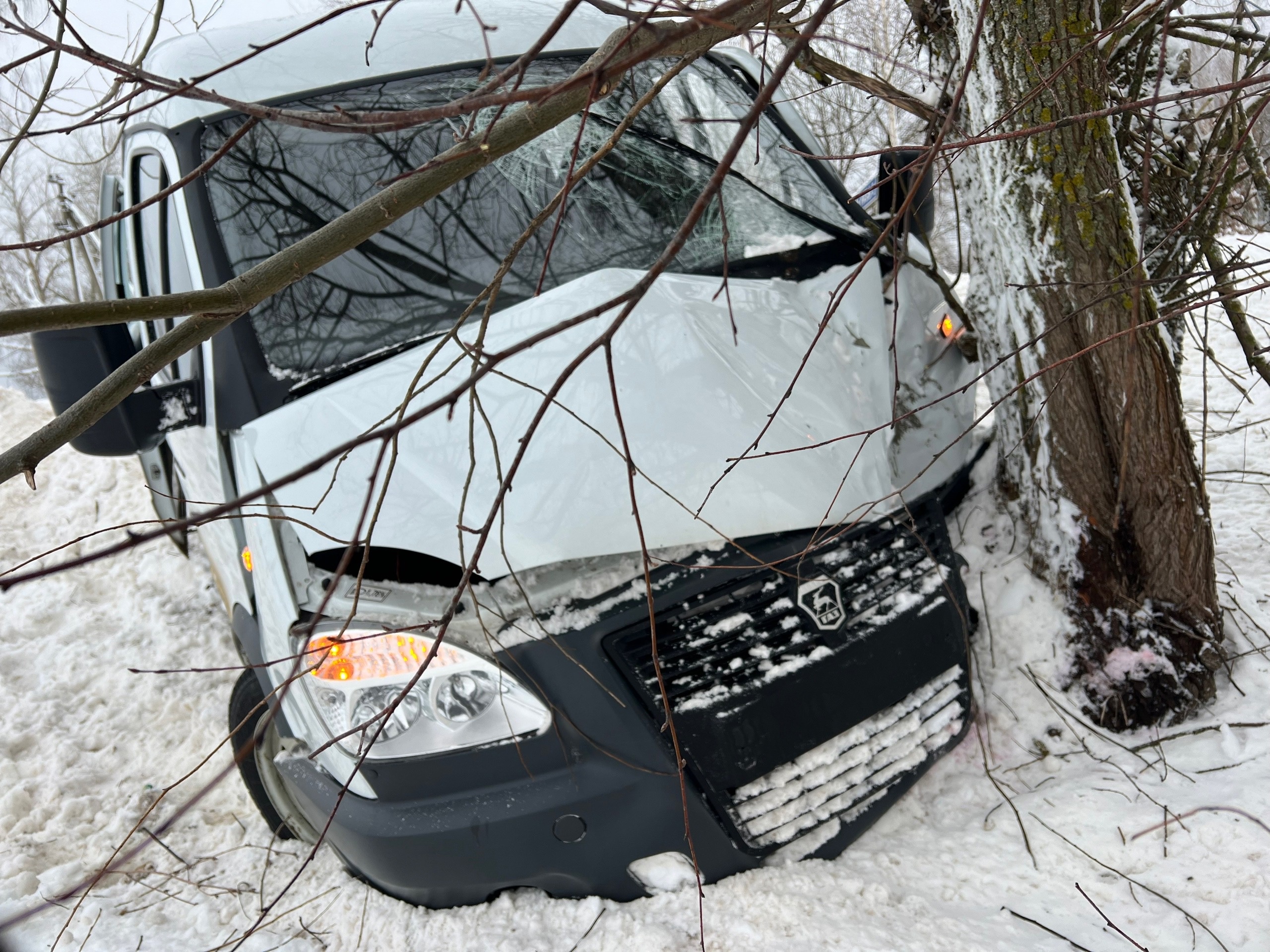 Двое пассажиров пострадало в результате ДТП в Погарском районе!