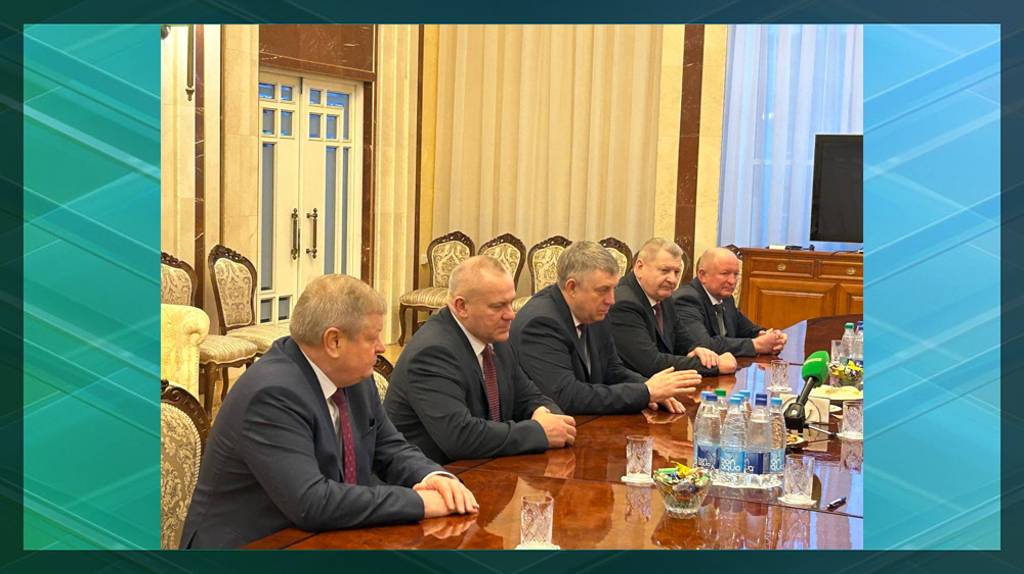 Александр Богомаз в Минске встретился с Борисом Грызловым