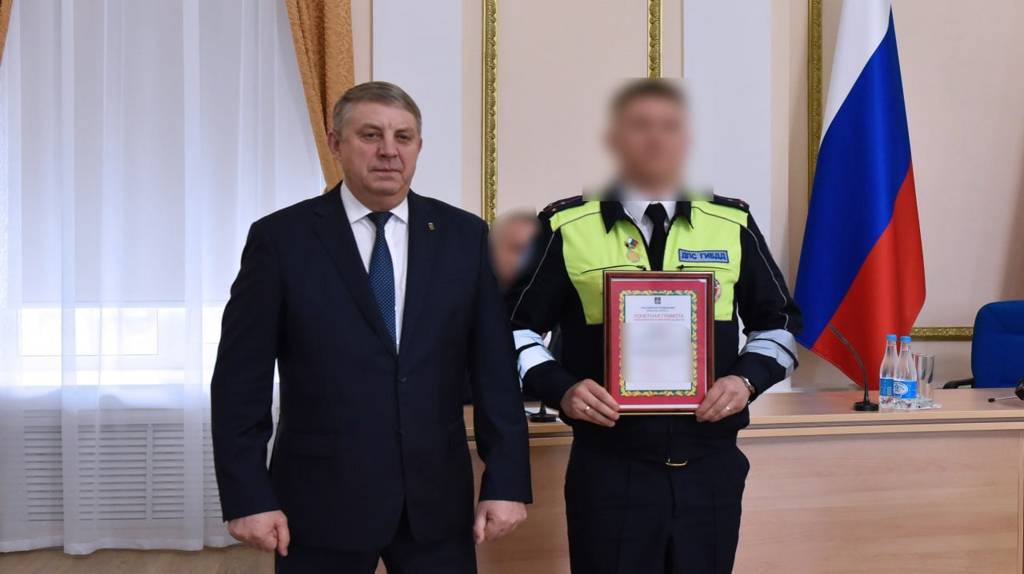 Брянских силовиков, задержавших участников теракта в «Крокусе», поблагодарил губернатор Александр Богомаз
