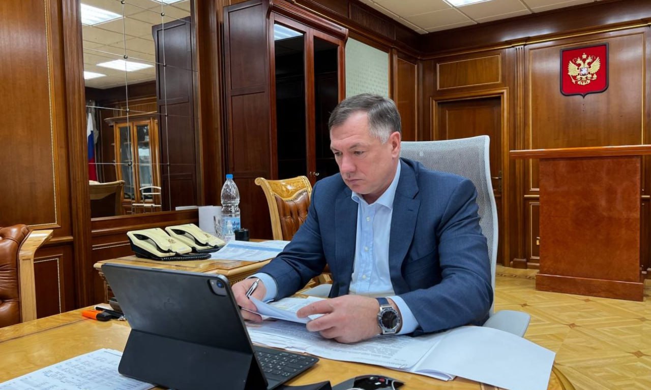 За хорошую динамику и высокое качество работ по восстановлению подшефной Брянки Брянщину поблагодарил вице-премьер Марат Хуснуллин