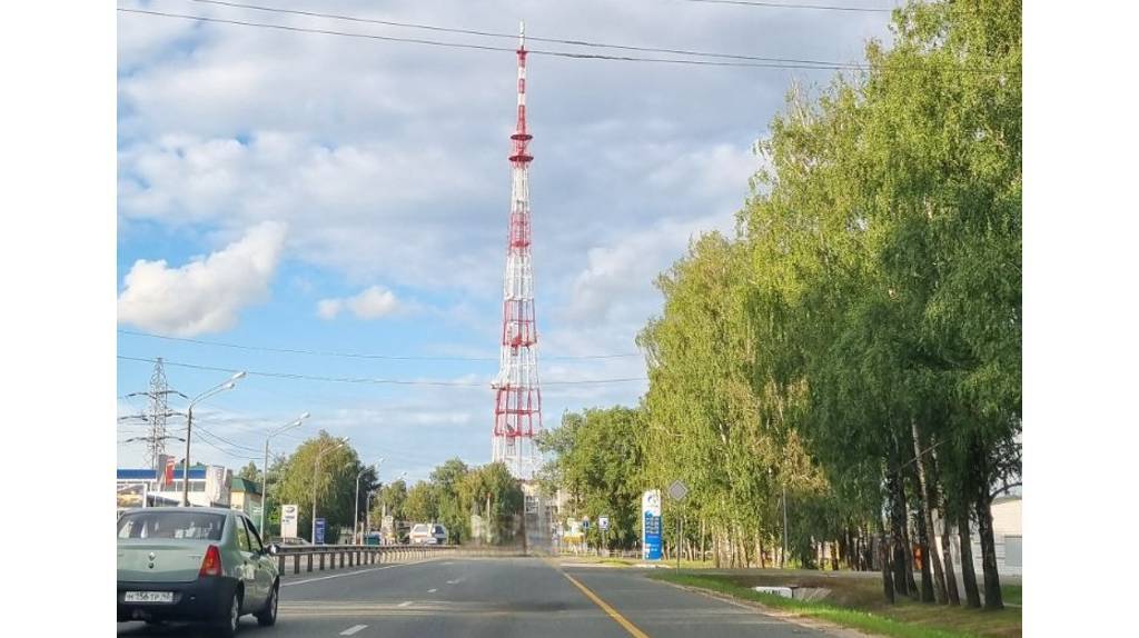 В честь дня города телебашня  в Брянске включит праздничную подсветку