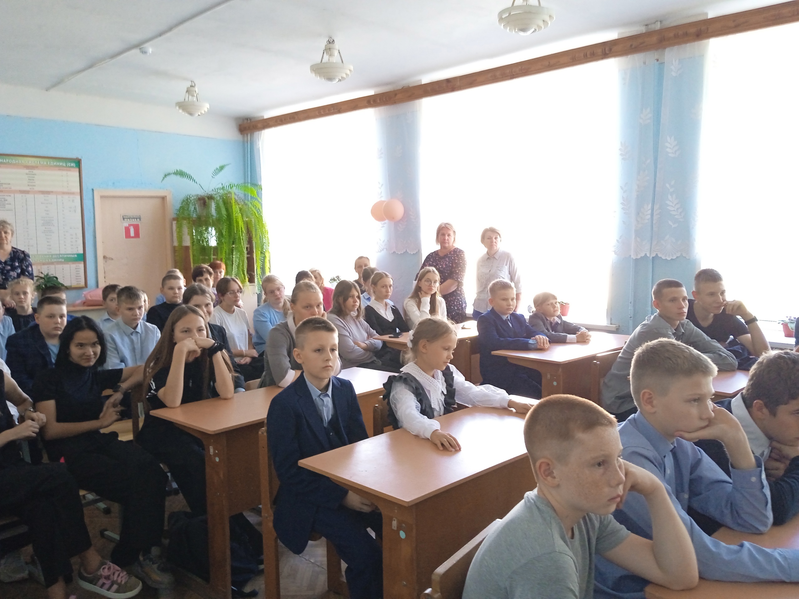В Стеченской школе Погарского района участники СВО встретились  с учениками и педагогами
