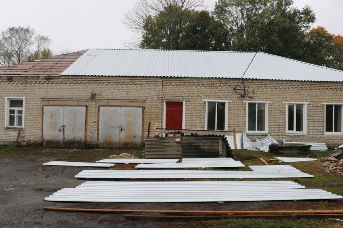 В Комаричской ЦРБ ремонтируют  пищеблок