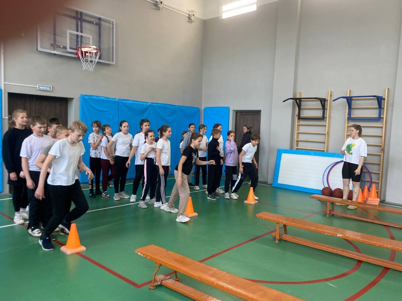 В ПСШ №2 обновили спортзал
