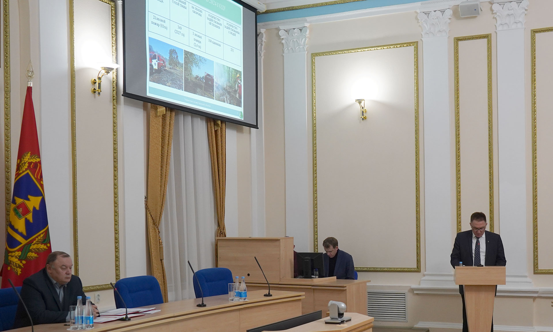 Итоги пожароопасного сезона в 2024 году обсудили в Правительстве Брянской области