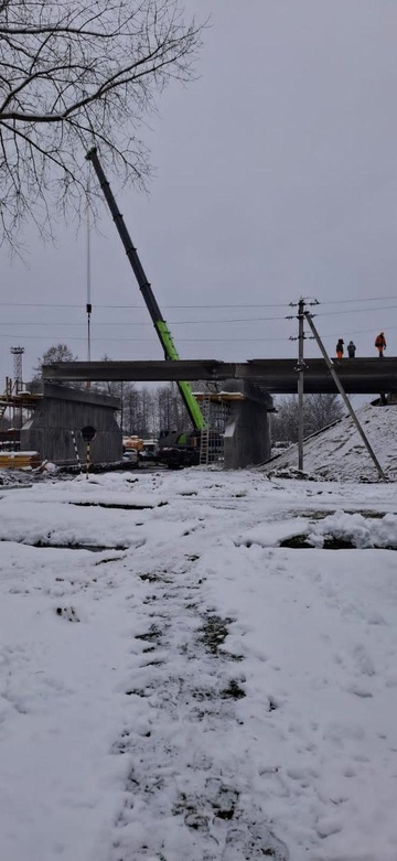 В Унече продолжается капремонт путепровода