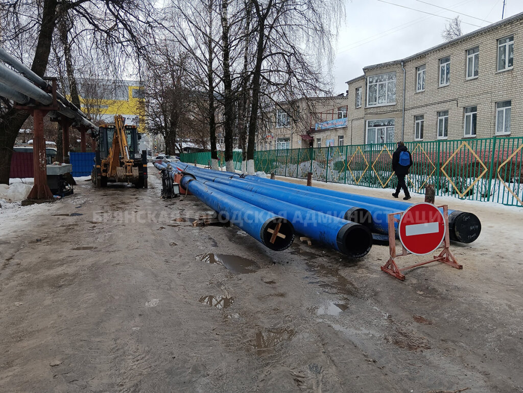 В Брянске построят пять километров нового водопровода