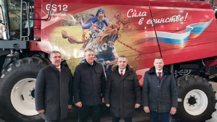 Завод «Брянсксельмаш» посетили губернатор Александр Богомаз и председатель Гомельского облисполкома Иван  Крупко