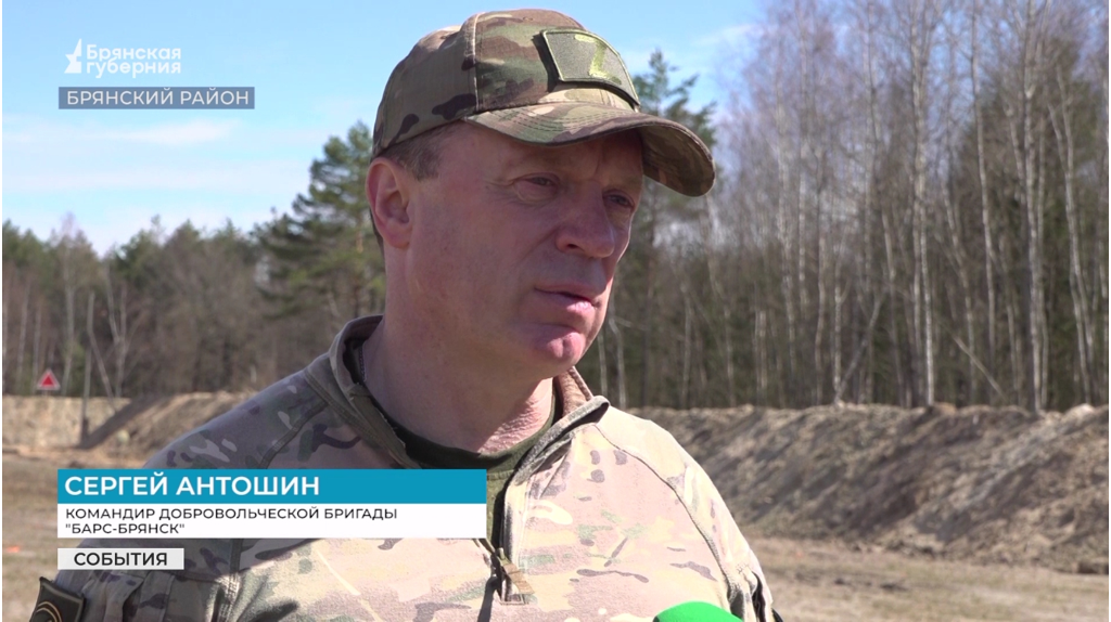 Добровольцев «БАРС-Брянск» посетили Александр Богомаз и Олег Матыцин