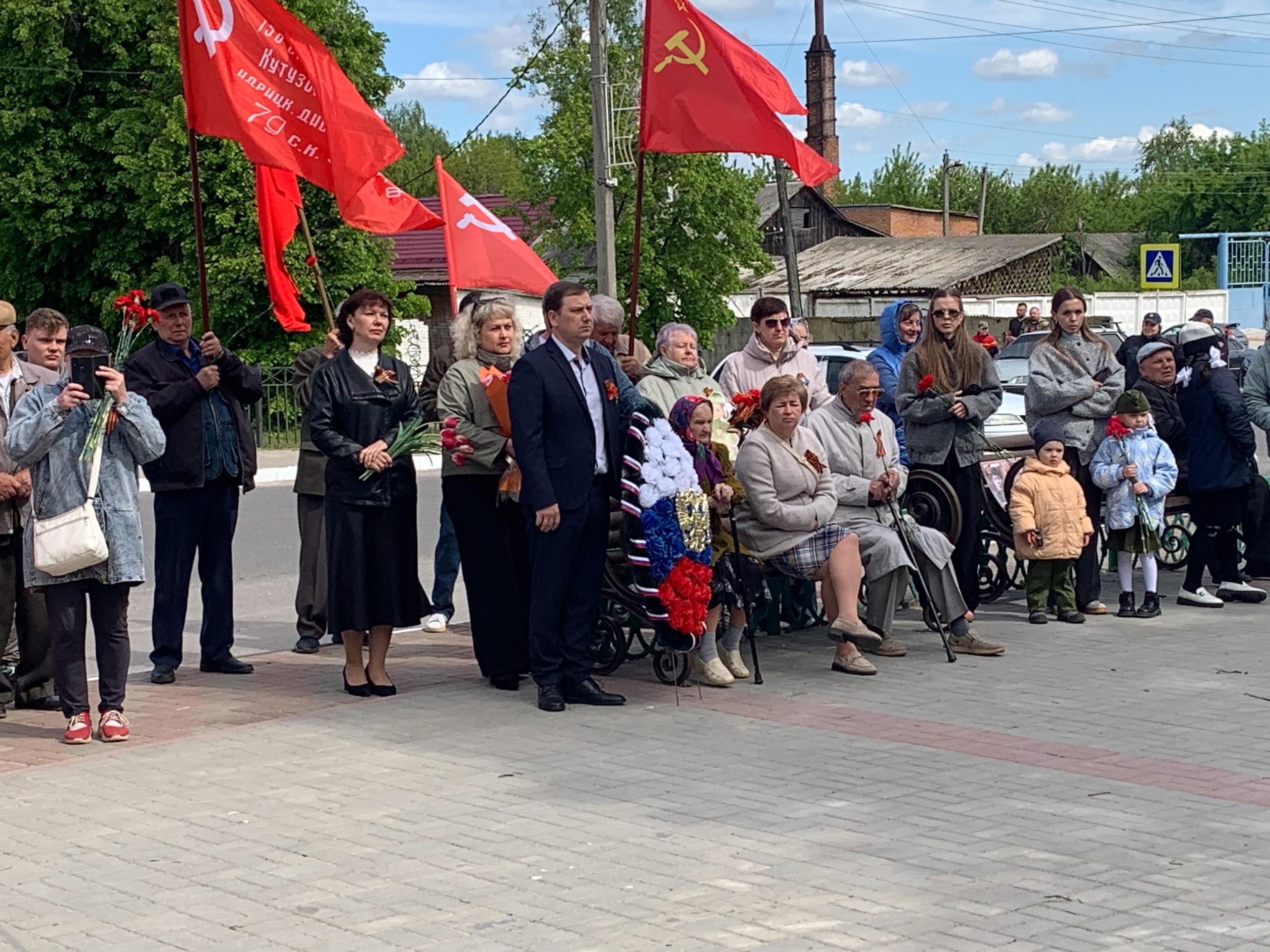 В Погарском районе широко отметили 80-летие Победы