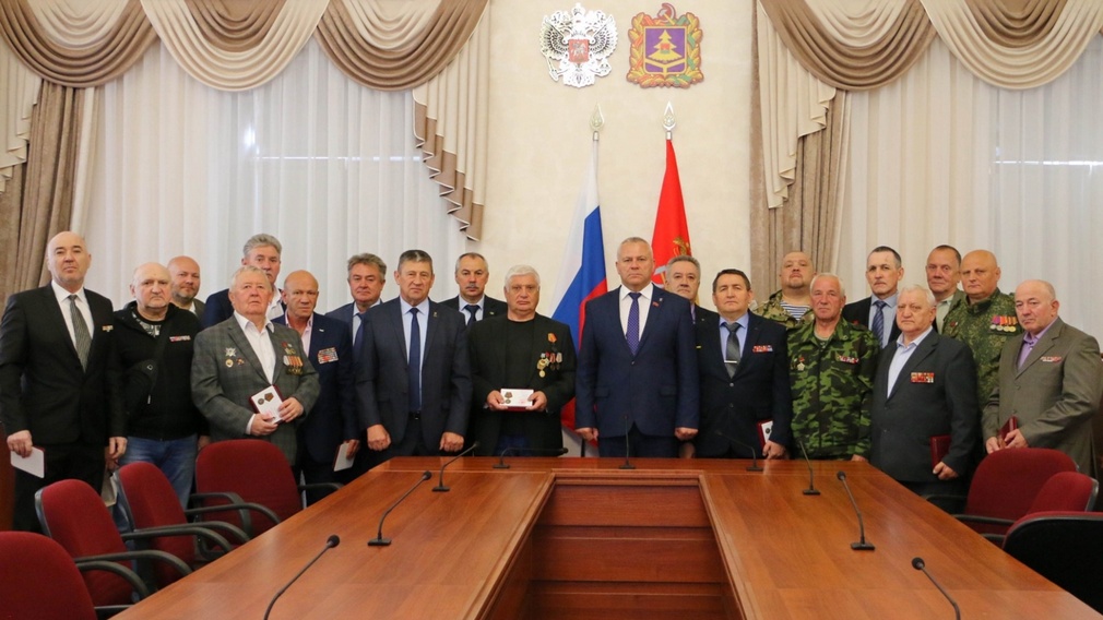 Участников организации «Инвалидов войн и военных конфликтов» чествовали в Брянске