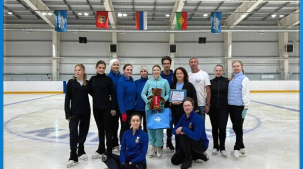 Олимпийская чемпионка по фигурному катанию Боброва провела сборы на Брянщине