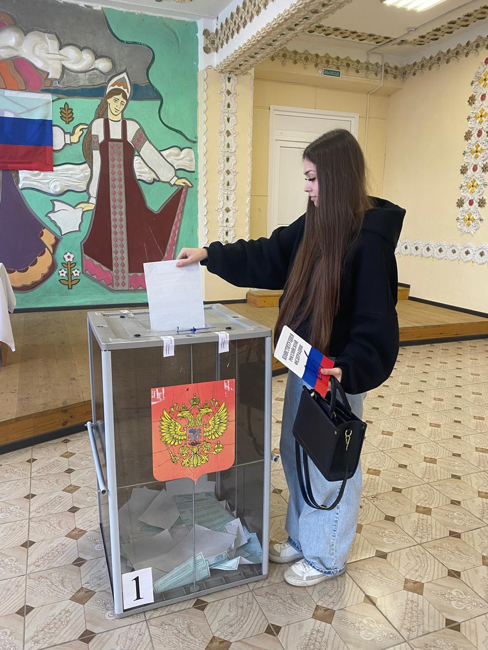 Выборы в Погарском районе проходят в атмосфере  патриотизма