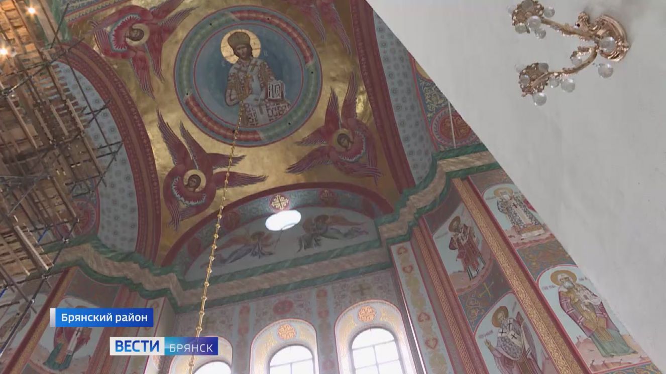 К росписи алтаря главного собора Успения Пресвятой Богородицы приступили в Свенском монастыре