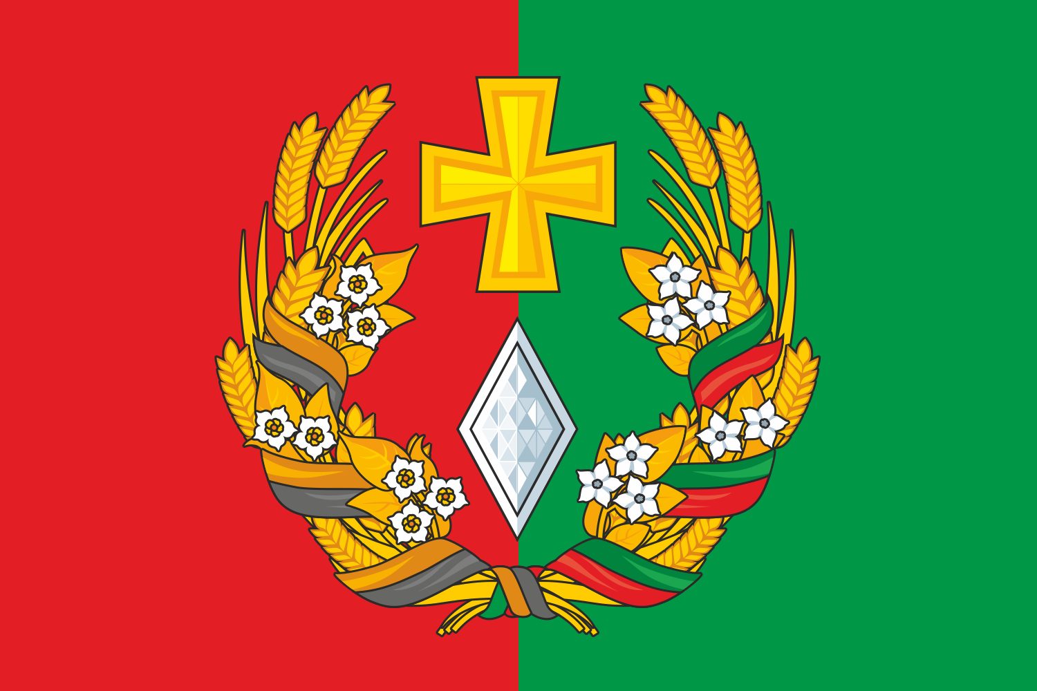 В Погарском районе официальные символы — герб и флаг.