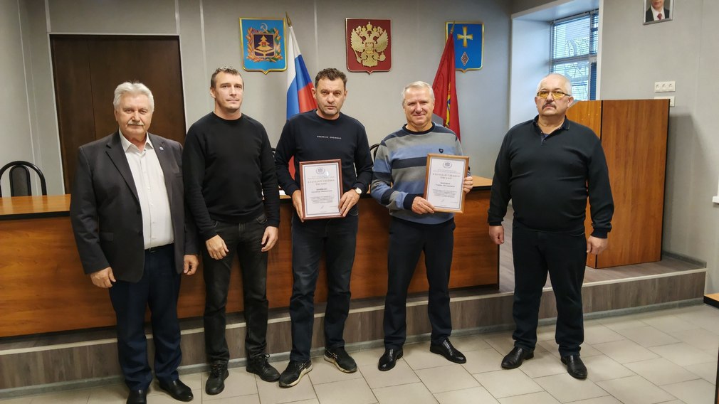 В Погарском районе чествовали ветеранов спорта