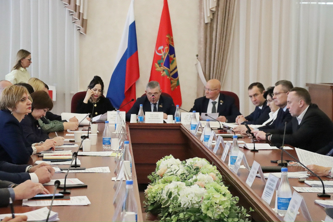 Прошло заседание комитета Брянской облдумы по вопросам социальной политики и здравоохранения