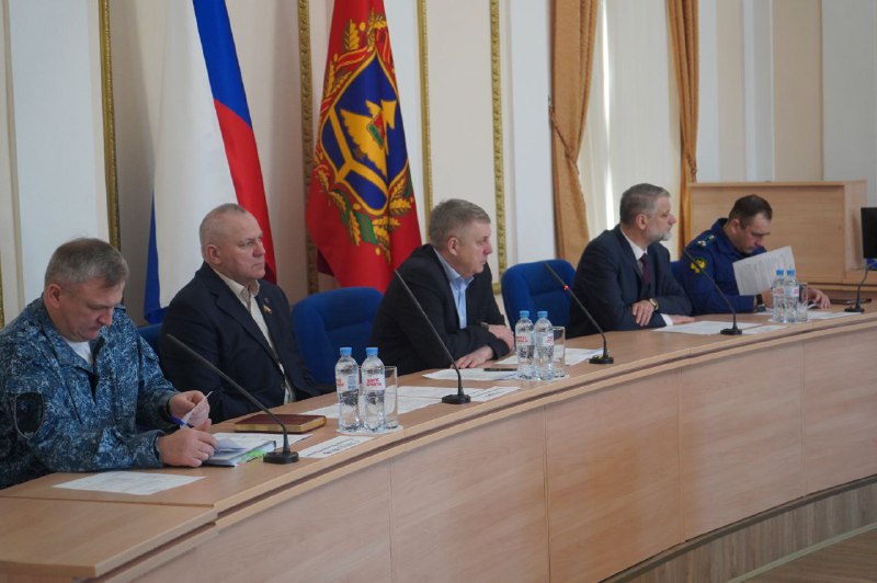 Губернатор Брянщины Александр Богомаз провел оперативный штаб