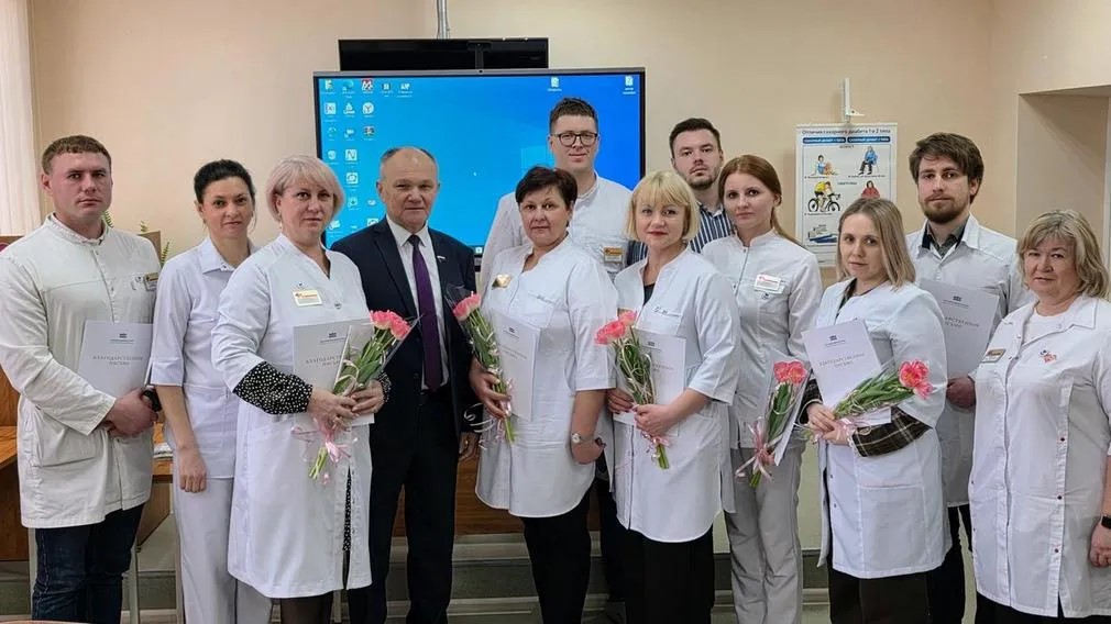 Брянскую городскую поликлинику №1  посетил депутат Госдумы Николай Щеглов