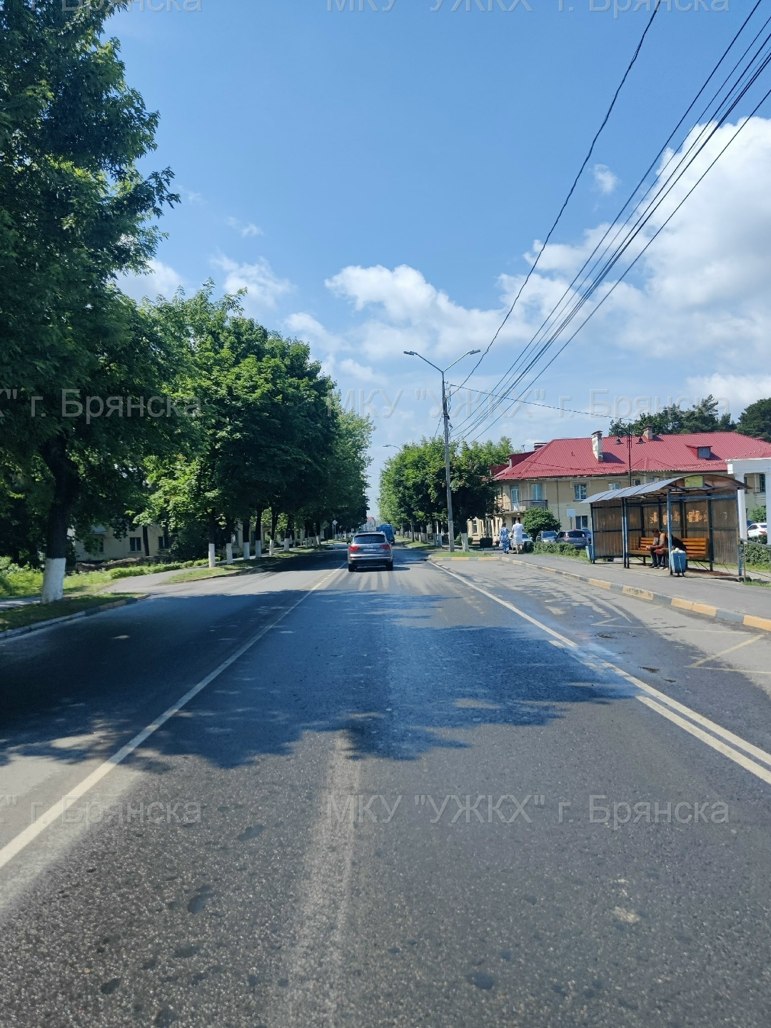 В Володарском районе Брянска отремонтировали автодорогу по улице Никитина
