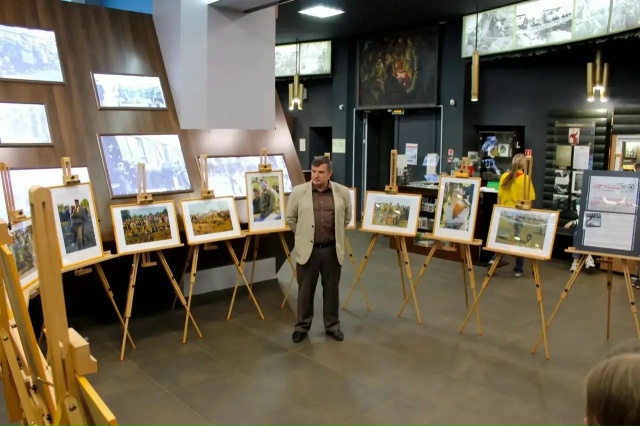 В Музее партизанского движения стартовала фотовыставка Сергея Зятикова