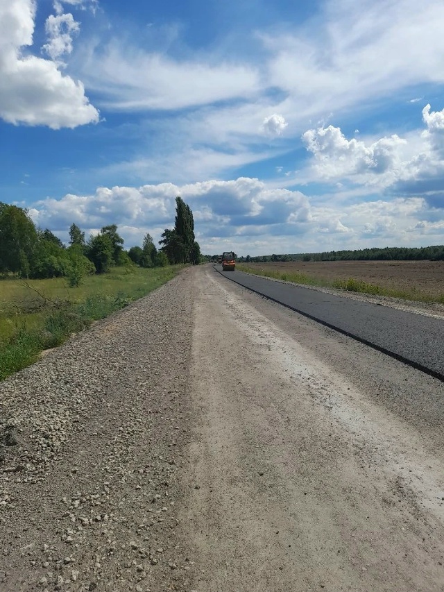 Масштабное обновление трассы в Новозыбковском округе