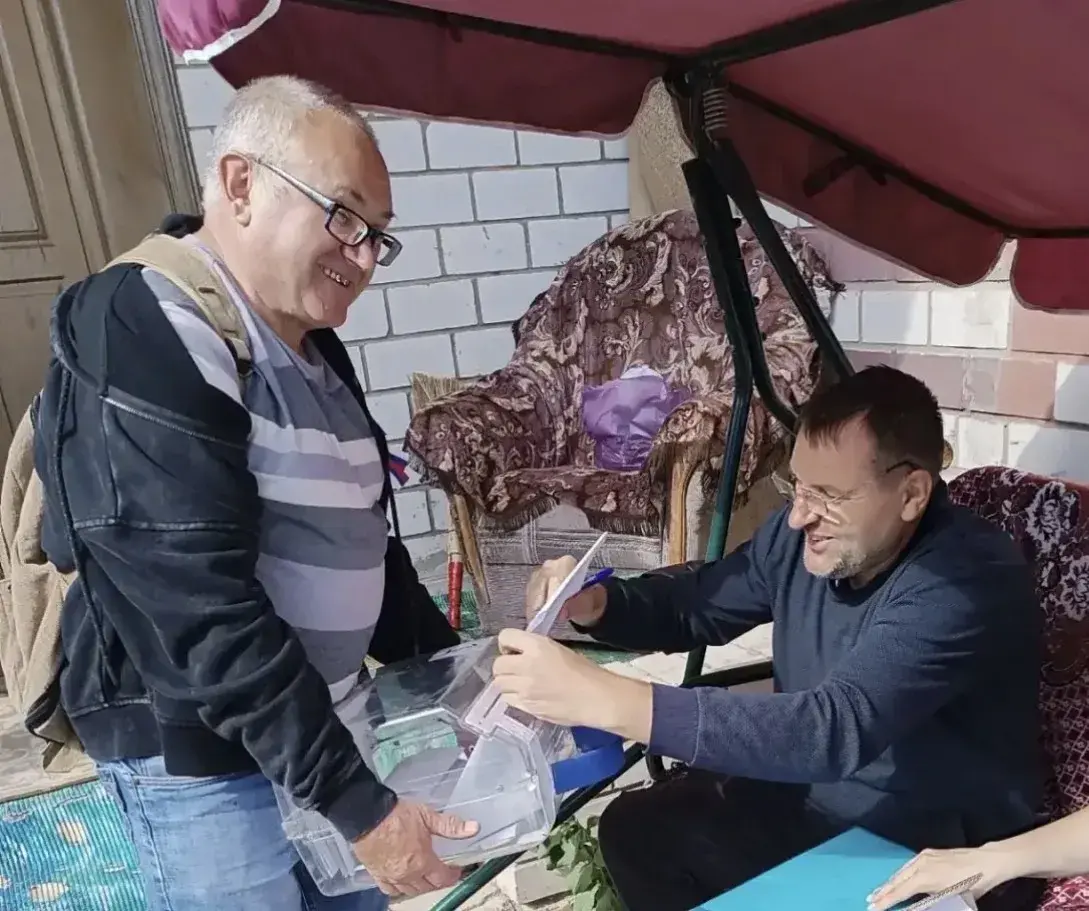 Жители Погарского района голосуют досрочно