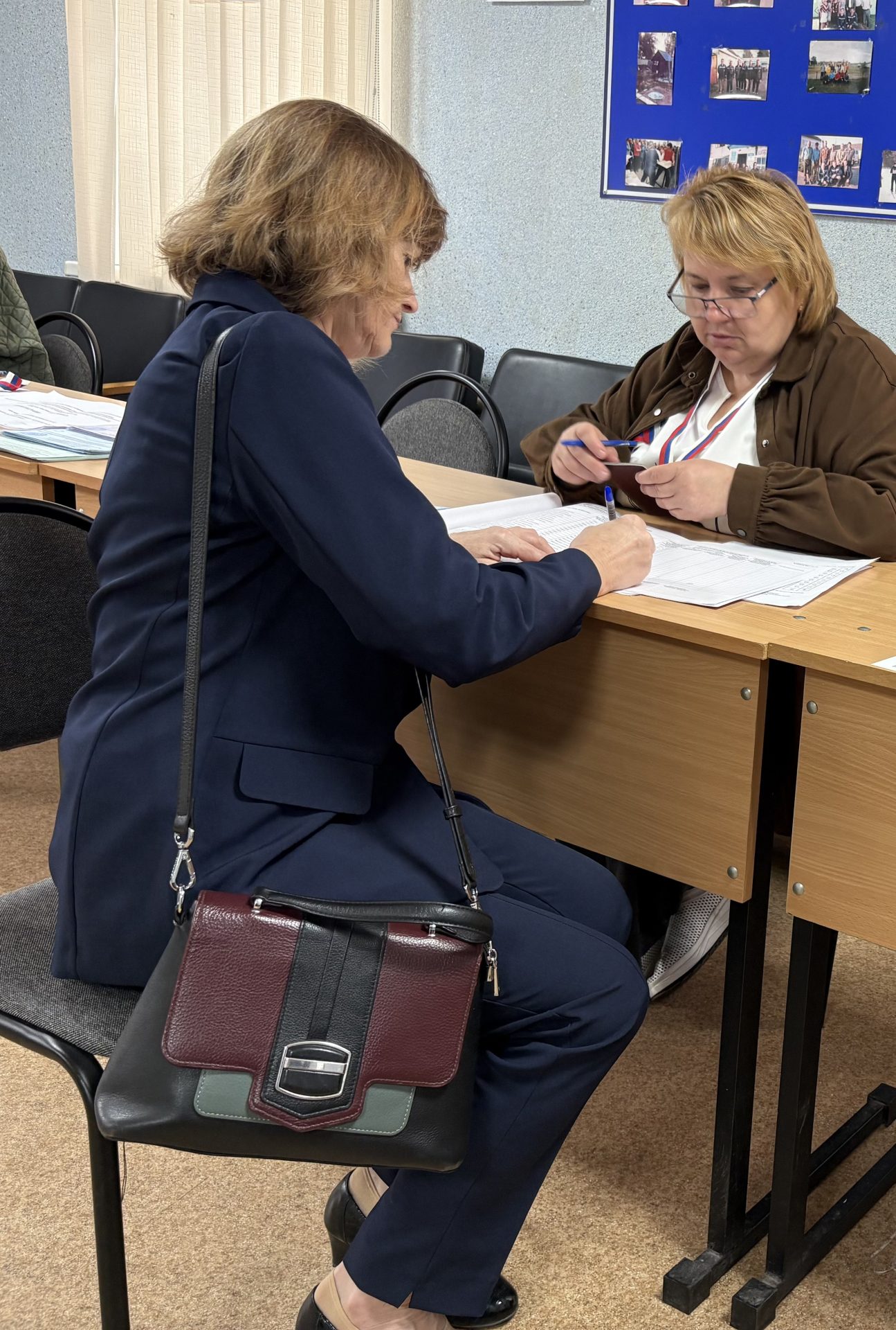 В Погарском районе прошел первый день голосования