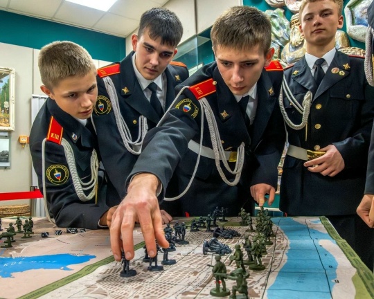 Всероссийская акция «День в музее для российских кадет» прошла ярко и содержательно