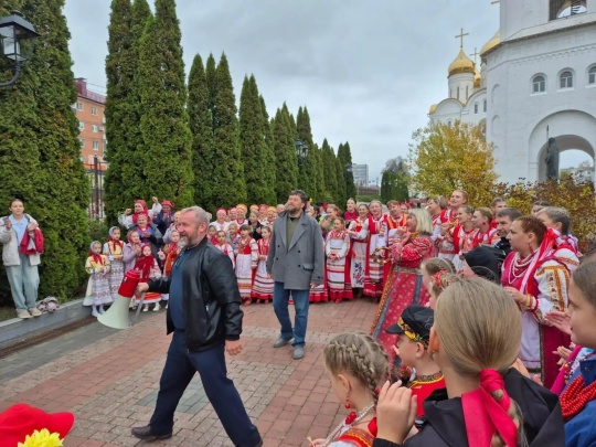 В Брянске прошли съемки телепередачи «Играй, гармонь любимая!»